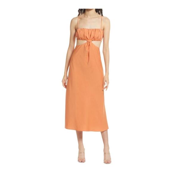 Misha Collection Apolla Cutout Cocktail Dress - Picture 1 of 10